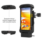 RAM-HOL-ZE17L-1U:RAM-HOL-ZE17L-1U_1:RAM® Key-Locking Form-Fit Powered Dock for Zebra TC73 & TC78