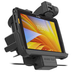 RAM-HOL-ZE20PD2NLLU:RAM-HOL-ZE20PD2NLLU_1:RAM® Tough-Dock™ Power + Dual USB with Latch for Zebra ET401 & ET4x 8"