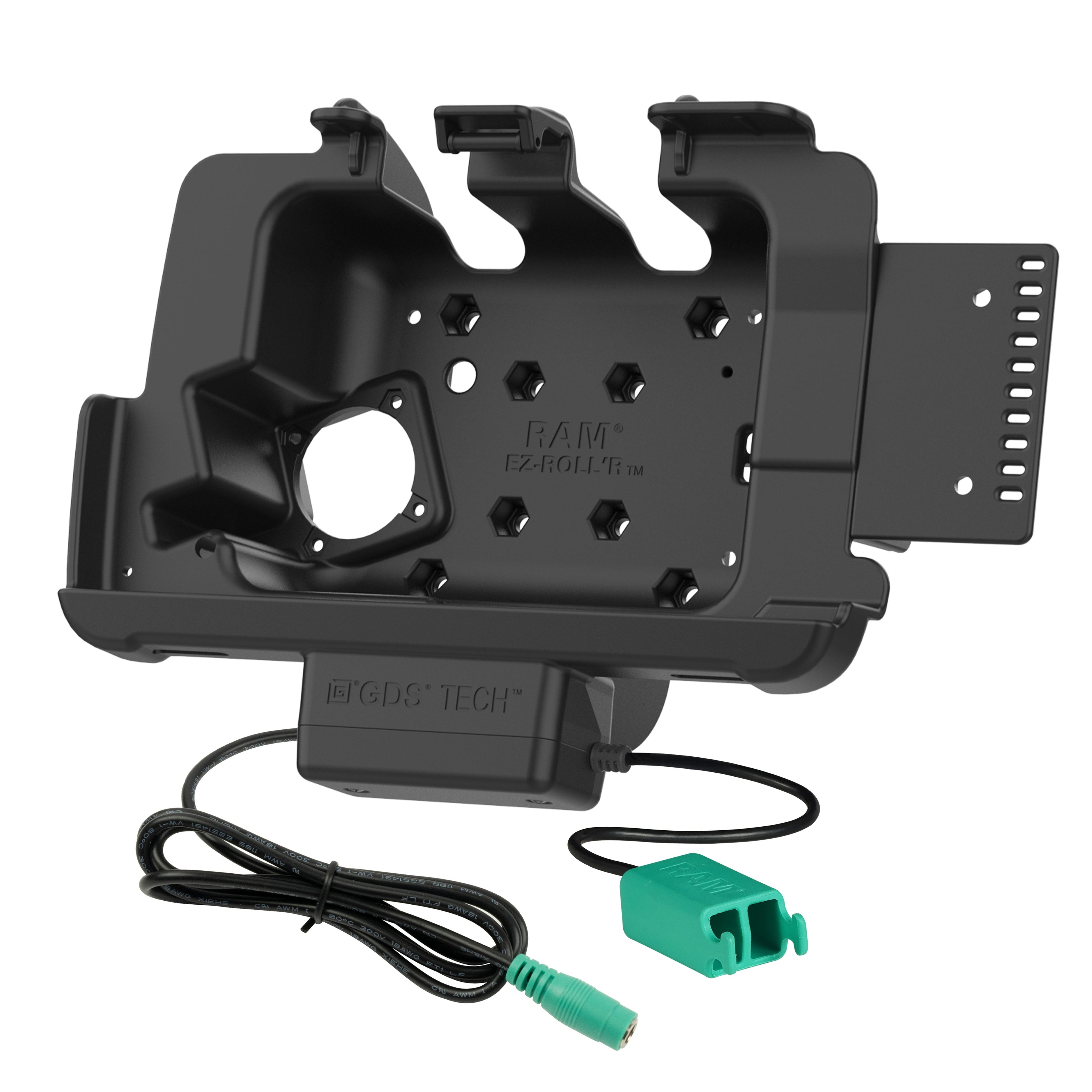 RAM-HOL-ZE20PD2U:RAM-HOL-ZE20PD2U_1:RAM® Tough-Dock™ Power + Dual USB for Zebra ET401 & ET4x 8"
