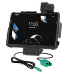 RAM-HOL-ZE21PD2NLLU:RAM-HOL-ZE21PD2NLLU_1:RAM® Tough-Dock™ Power + Dual USB with Latch for Zebra ET401 & ET4x 10"