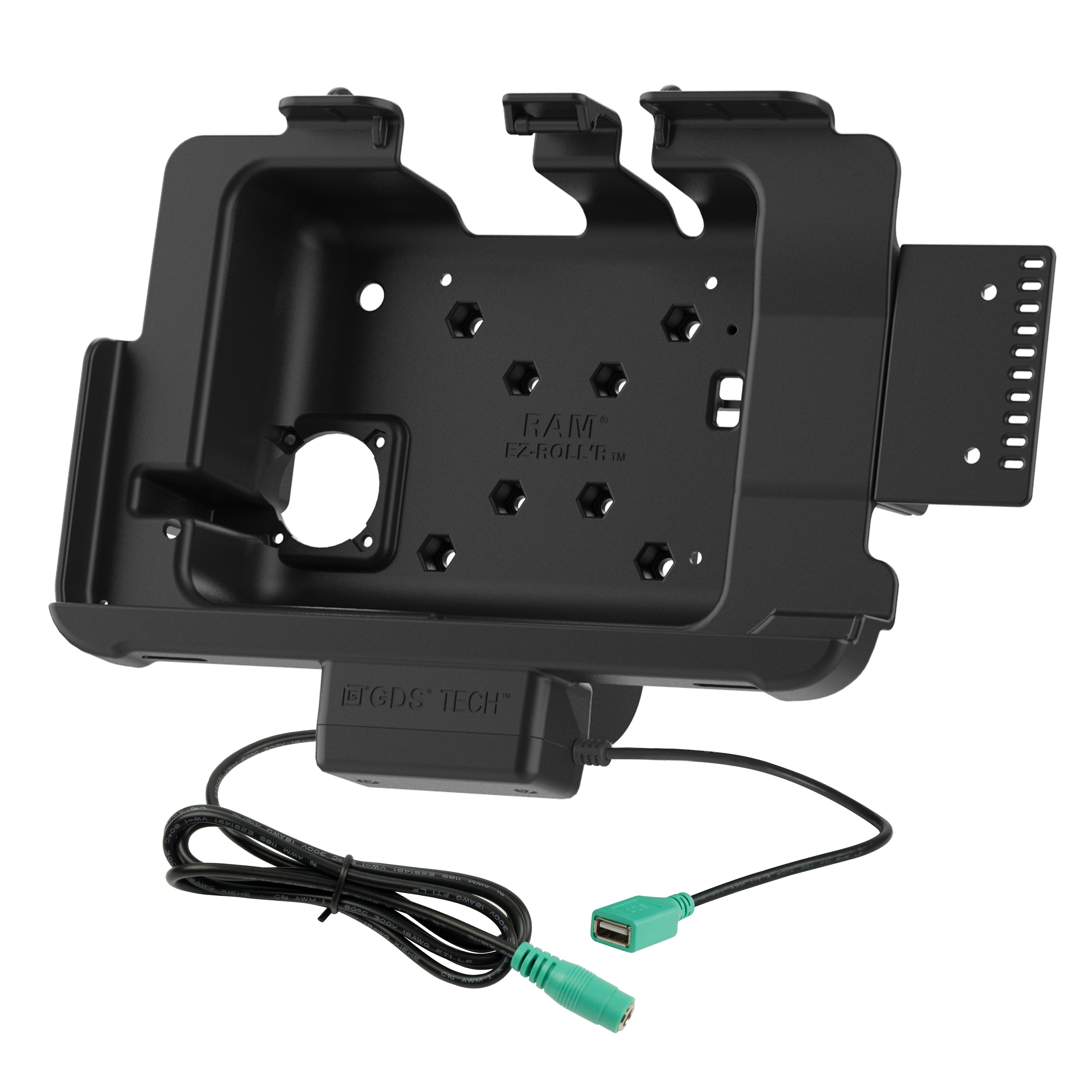 RAM-HOL-ZE21PDU:RAM-HOL-ZE21PDU_1:RAM® Tough-Dock™ Power + Data for Zebra ET401 & ET4x 10"
