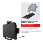 RAM-HOL-ZE22PD2LU:RAM-HOL-ZE22PD2LU_1:RAM® Power + Dual USB Locking Dock for Zebra ET8x 2-in-1 Tablet