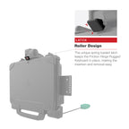 RAM-HOL-ZE22PD2U:RAM-HOL-ZE22PD2U_1:RAM® Power + Dual USB Dock for Zebra ET8x 2-in-1 Tablet