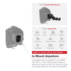 RAM-HOL-ZE22PD2U:RAM-HOL-ZE22PD2U_1:RAM® Power + Dual USB Dock for Zebra ET8x 2-in-1 Tablet