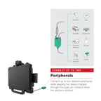 RAM-HOL-ZE22PD2U:RAM-HOL-ZE22PD2U_1:RAM® Power + Dual USB Dock for Zebra ET8x 2-in-1 Tablet