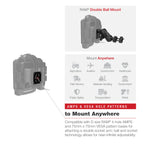 RAM-HOL-ZE22PLU:RAM-HOL-ZE22PLU_1:RAM® Powered Locking Dock for Zebra ET8x 2-in-1 Tablet