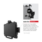 RAM-HOL-ZE22U:RAM-HOL-ZE22U_1:RAM® Form-Fit Holder for Zebra ET8x 2-in-1 Tablet