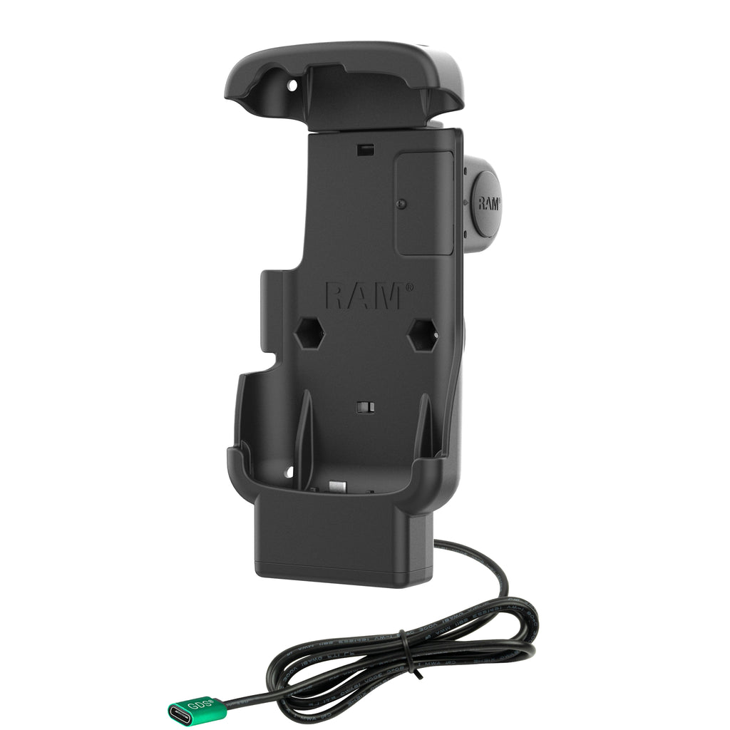 RAM-HOL-ZE24-CU:RAM-HOL-ZE24-CU_1:RAM® Form-Fit USB-C Dock for Zebra TC22 & TC27 with Boot
