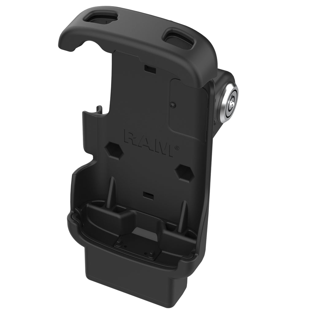 RAM-HOL-ZE24L-1U:RAM-HOL-ZE24L-1U_1:RAM® Locking Form-Fit Holder for Zebra TC22 & TC27 without Boot