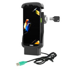RAM-HOL-ZE24PL-1U:RAM-HOL-ZE24PL-1U_1:RAM® Locking Form-Fit Powered Dock for Zebra TC22 & TC27 without Boot