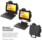 RAM-HOL-ZE25PD2HU:RAM-HOL-ZE25PD2HU_1:RAM® Power + Dual USB Dock for Zebra ET6x - Heated Pins