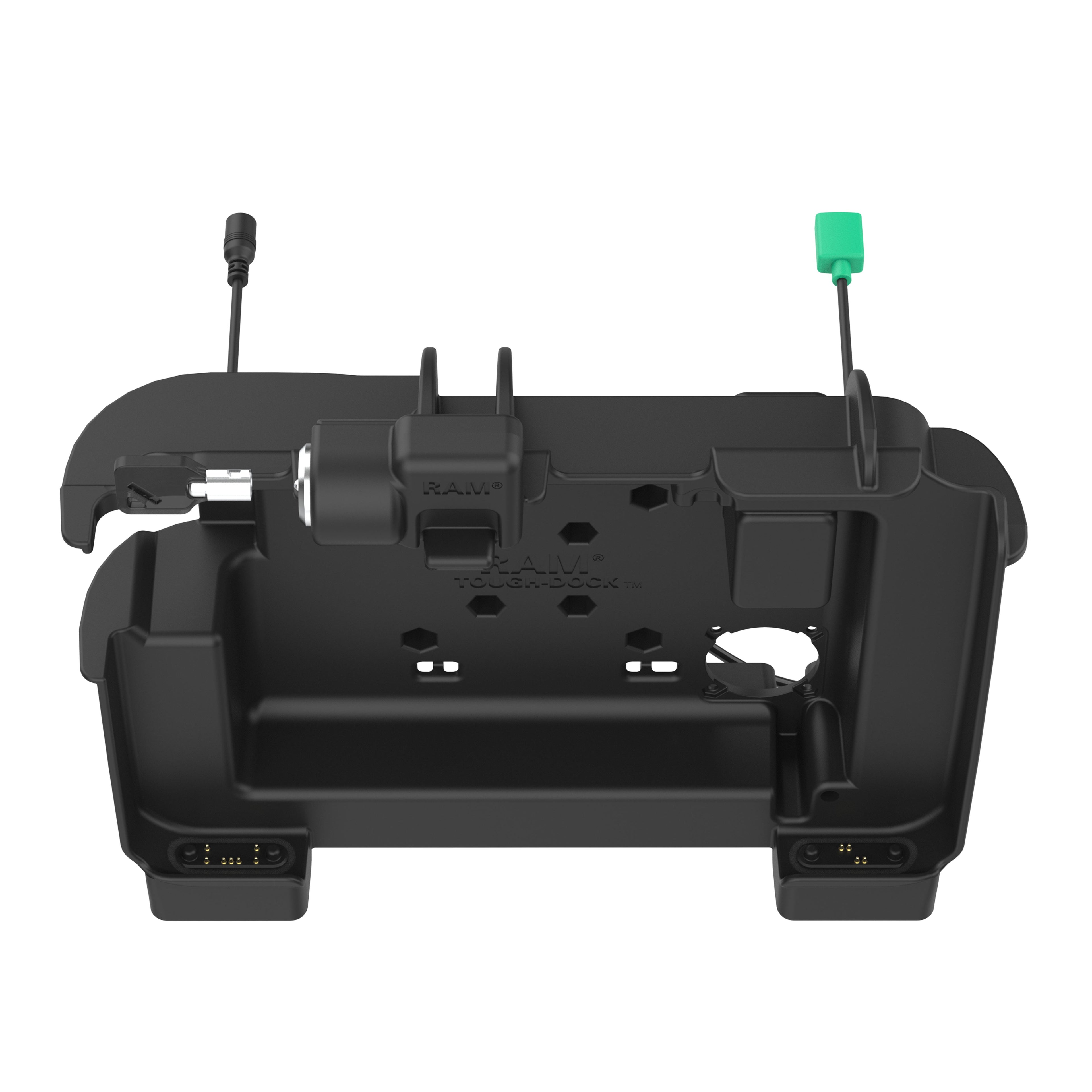 RAM-HOL-ZE25PDLU:RAM-HOL-ZE25PDLU_1:RAM® Power + Data Locking Dock for Zebra ET6x