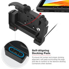 RAM-HOL-ZE25PDLU:RAM-HOL-ZE25PDLU_1:RAM® Power + Data Locking Dock for Zebra ET6x