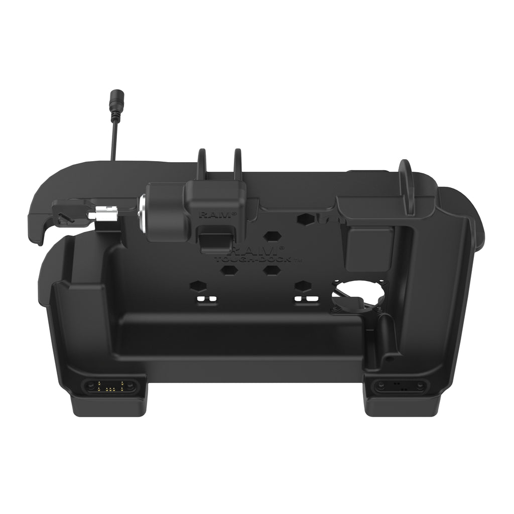 RAM-HOL-ZE25PHLU:RAM-HOL-ZE25PHLU_1:RAM® Powered Locking Dock for Zebra ET6x - Heated Pins