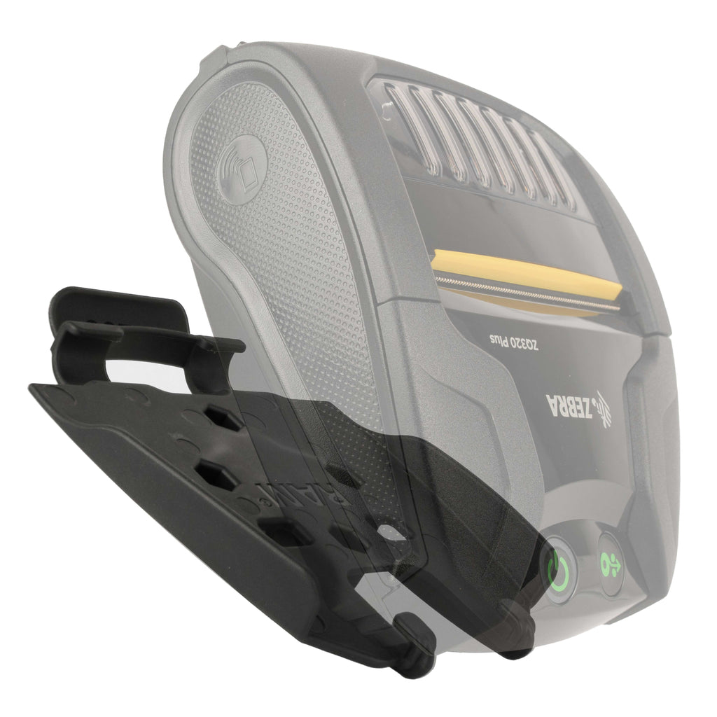RAM-HOL-ZE27U:RAM-HOL-ZE27U_1:RAM® Quick Release Printer Holder for Zebra ZQ320 Series