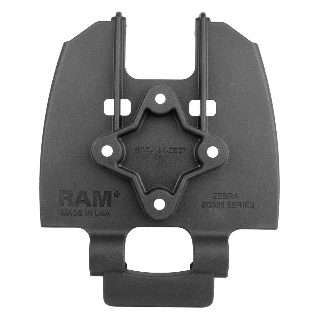 RAM-HOL-ZE27U:RAM-HOL-ZE27U_1:RAM® Quick Release Printer Holder for Zebra ZQ320 Series