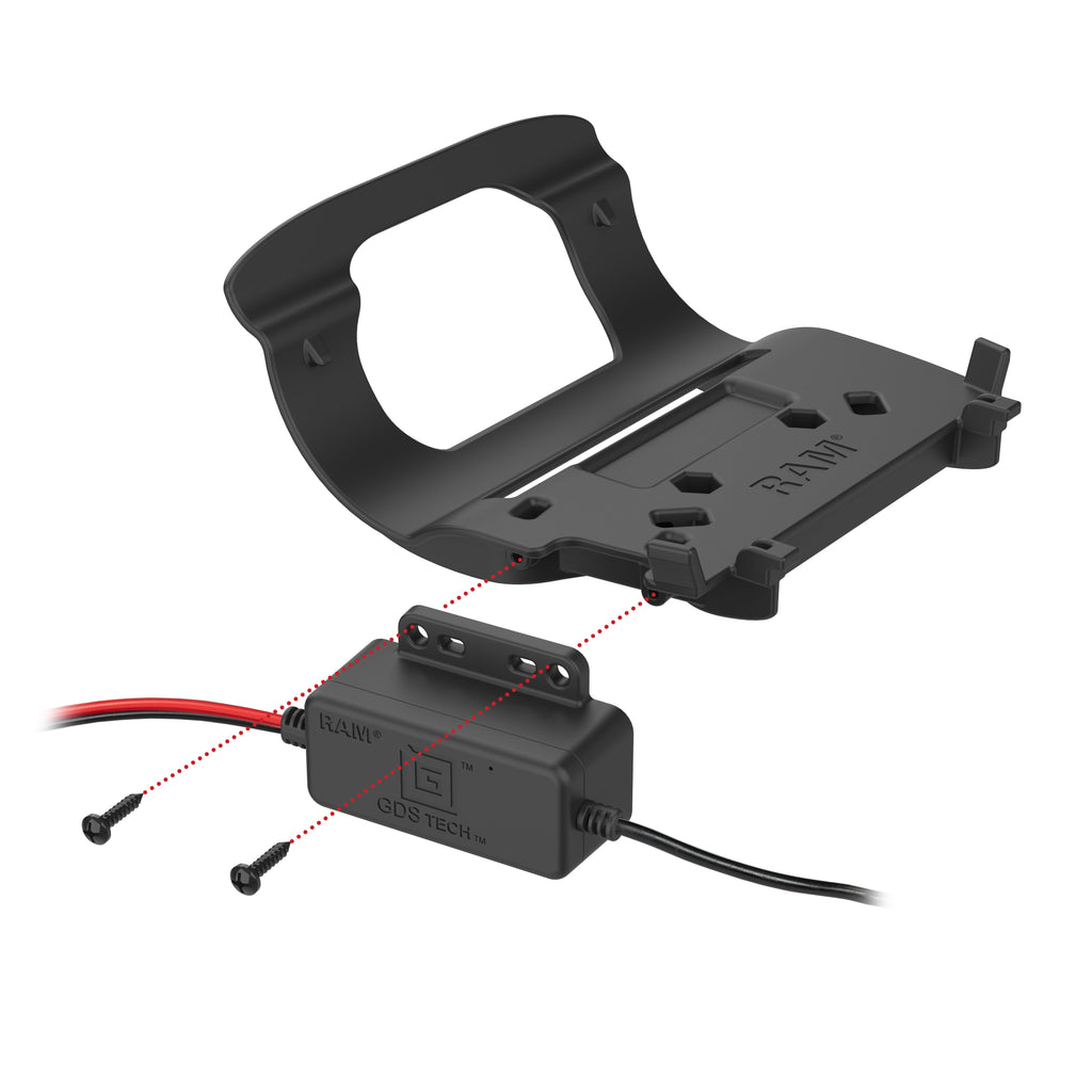 RAM-HOL-ZE31U:RAM-HOL-ZE31U_1:RAM® Quick Release Printer Holder for Zebra ZQ630 Series