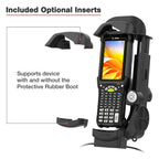 RAM-HOL-ZE32PDHLU:RAM-HOL-ZE32PDHLU_1:RAM® Locking Powered Dock + USB-A for Zebra MC9400/9300 - Heated Pins