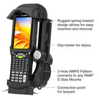 RAM-HOL-ZE32PDLU:RAM-HOL-ZE32PDLU_1:RAM® Locking Powered Dock + Single USB-A for Zebra MC9400 & MC9300