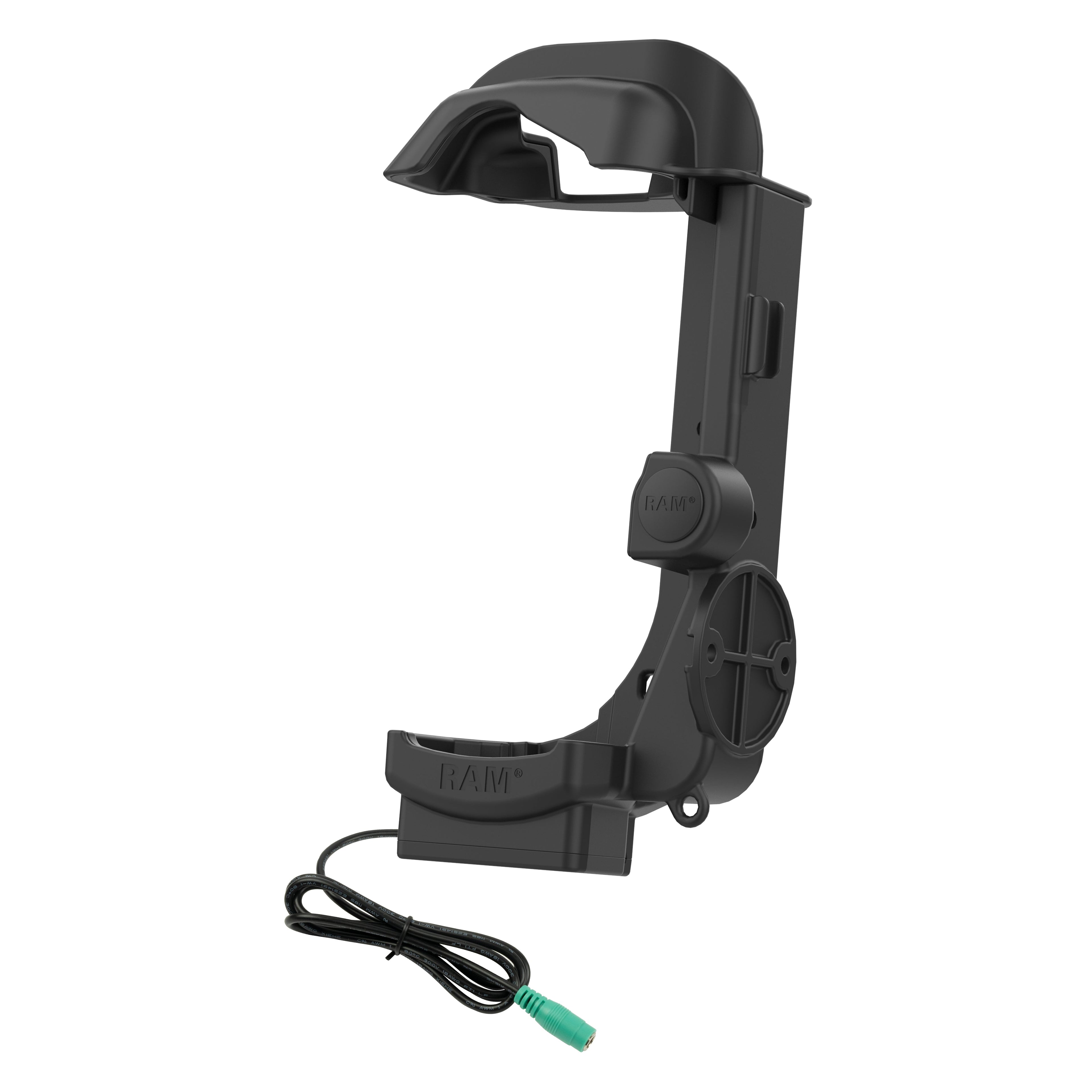 RAM-HOL-ZE32PHU:RAM-HOL-ZE32PHU_1:RAM® Powered Dock for Zebra MC9400 & MC9300 - Heated Pins