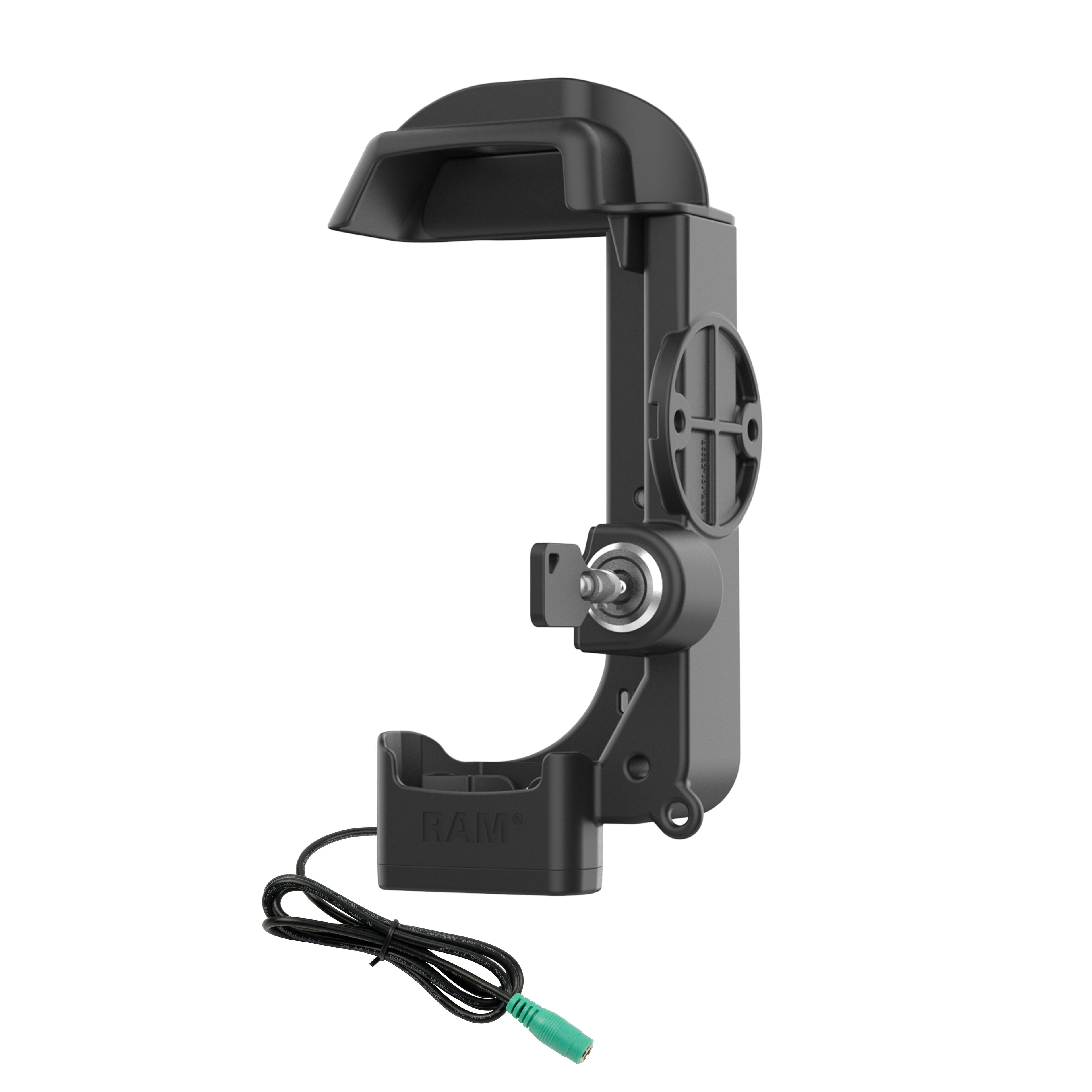 RAM-HOL-ZE33PLU:RAM-HOL-ZE33PLU_1:RAM® Locking Powered Dock for Zebra MC3300/3400/3450