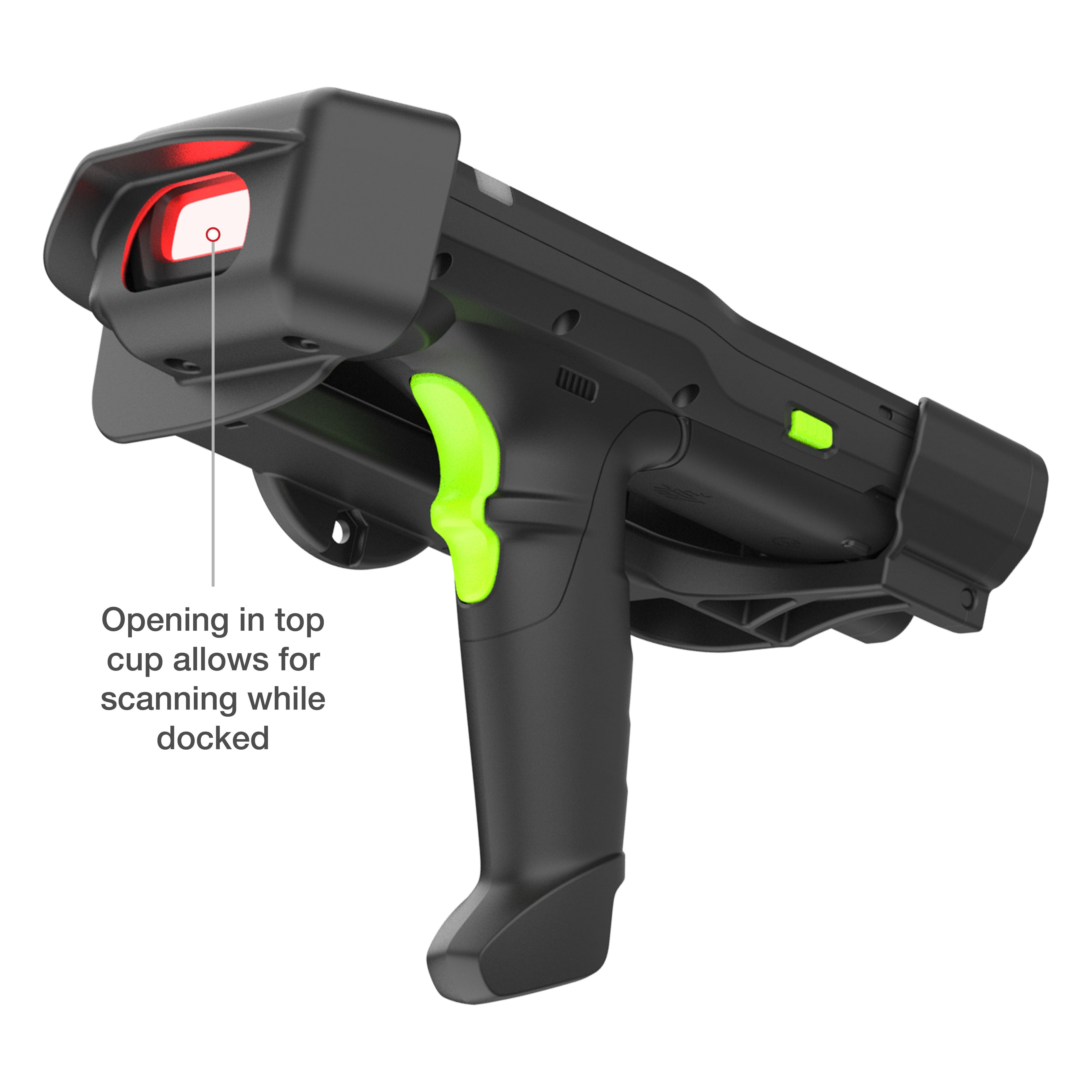 RAM-HOL-ZE33U:RAM-HOL-ZE33U_1:RAM® Spring Loaded Holder for Zebra MC3300/3400/3450