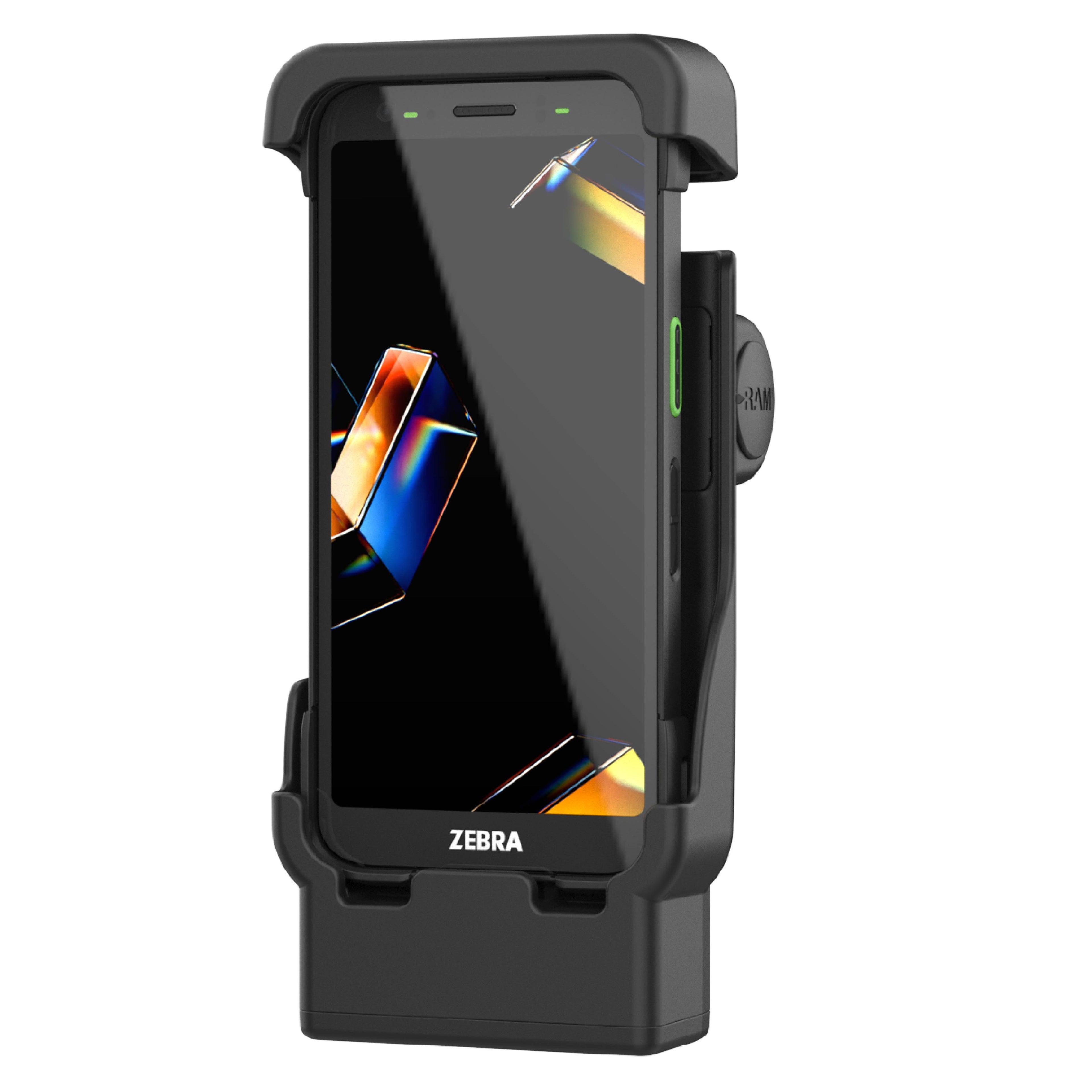 RAM-HOL-ZE41-NPU:RAM-HOL-ZE41-NPU_1:RAM® Spring-Loaded Holder for Zebra TC501 & TC701