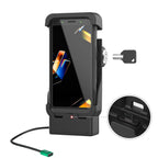 RAM-HOL-ZE41KL-C-2U:RAM-HOL-ZE41KL-C-2U_1:RAM® Locking Powered Dock with USB-C for Zebra TC501
