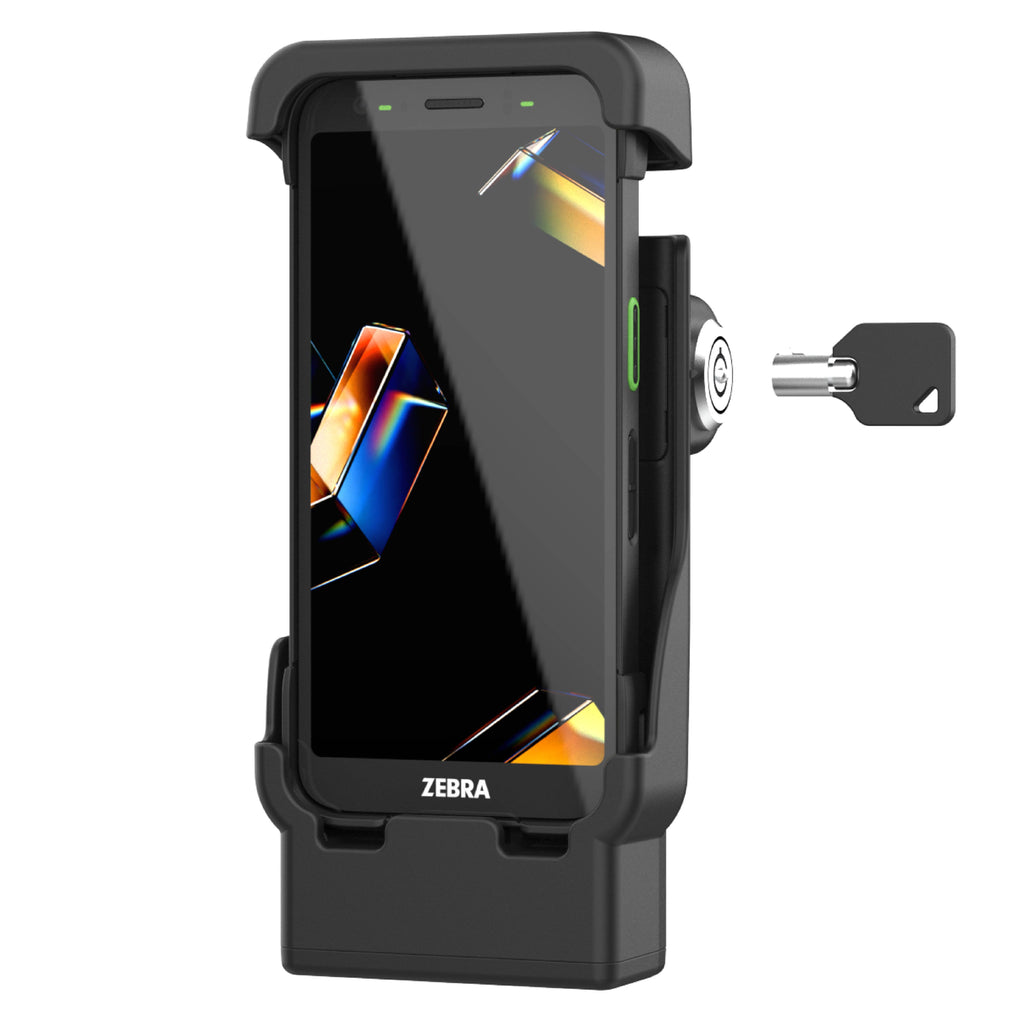 RAM-HOL-ZE41KL-NPU:RAM-HOL-ZE41KL-NPU_1:RAM® Locking Spring-Loaded Holder for Zebra TC501 & TC701