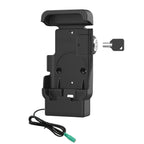 RAM-HOL-ZE41L-2U:RAM-HOL-ZE41L-2U_1:RAM® Locking Powered Dock with Pogo Pins for Zebra TC501