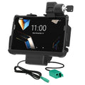 RAM-HOL-ZE44PD2LU:RAM-HOL-ZE44PD2LU_1:Locking RAM® Tough-Dock™ Power + Dual USB for Zebra ET401 8"