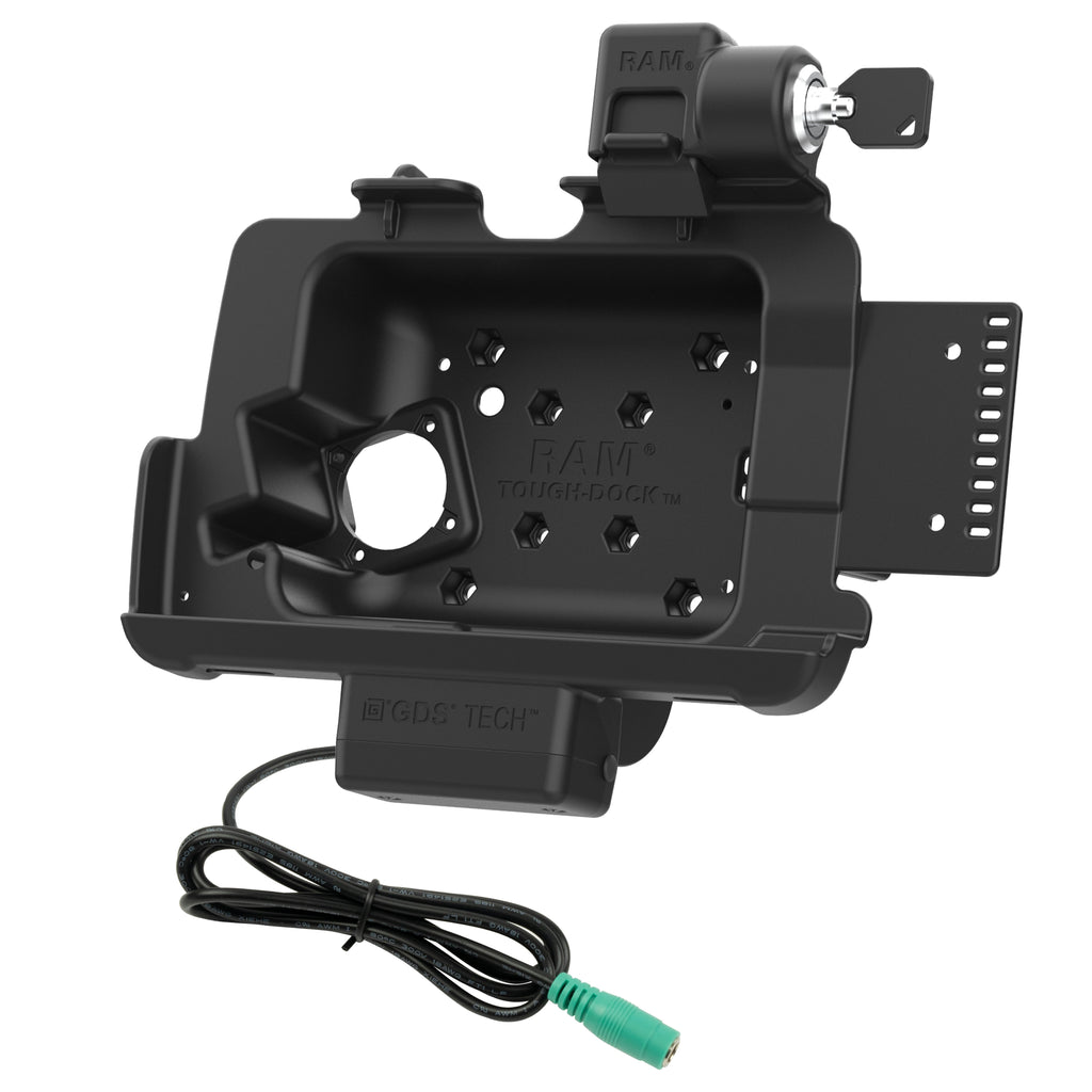 RAM-HOL-ZE44PLU:RAM-HOL-ZE44PLU_1:Locking RAM® Tough-Dock™ for Zebra ET401 8"