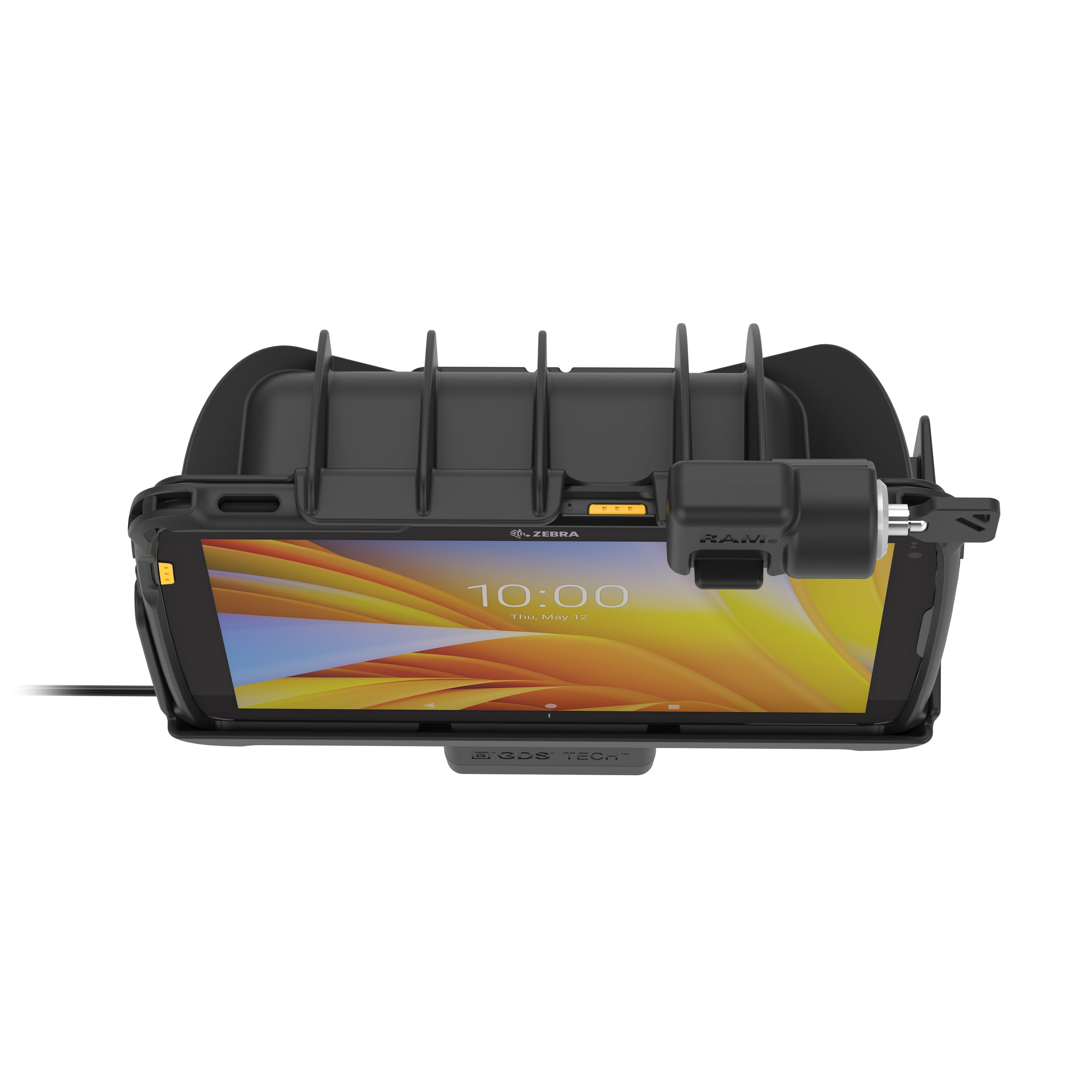 RAM-HOL-ZE45PLU:RAM-HOL-ZE45PLU_1:Locking RAM® Tough-Dock™ for Zebra ET401 10"