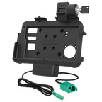 RAM-HOL-ZE46PD2LU:RAM-HOL-ZE46PD2LU_1:Locking RAM® Thin-Dock™ + Dual USB for Zebra ET401 8"