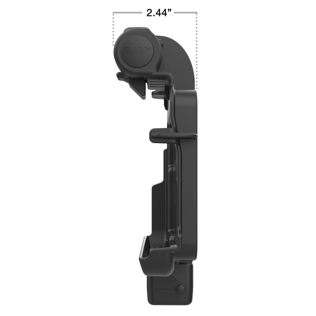 RAM-HOL-ZE46PU:RAM-HOL-ZE46PU_1:RAM® Thin-Dock™ for Zebra ET401 & ET4x 8"