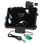 RAM-HOL-ZE47PD2LU:RAM-HOL-ZE47PD2LU_1:Locking RAM® Thin-Dock™ + Dual USB for Zebra ET401 10"