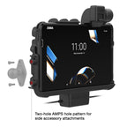 RAM-HOL-ZE47PD2LU:RAM-HOL-ZE47PD2LU_1:Locking RAM® Thin-Dock™ + Dual USB for Zebra ET401 10"