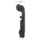 RAM-HOL-ZE47PD2U:RAM-HOL-ZE47PD2U_1:RAM® Thin-Dock™ + Dual USB for Zebra ET401 & ET4x 10"