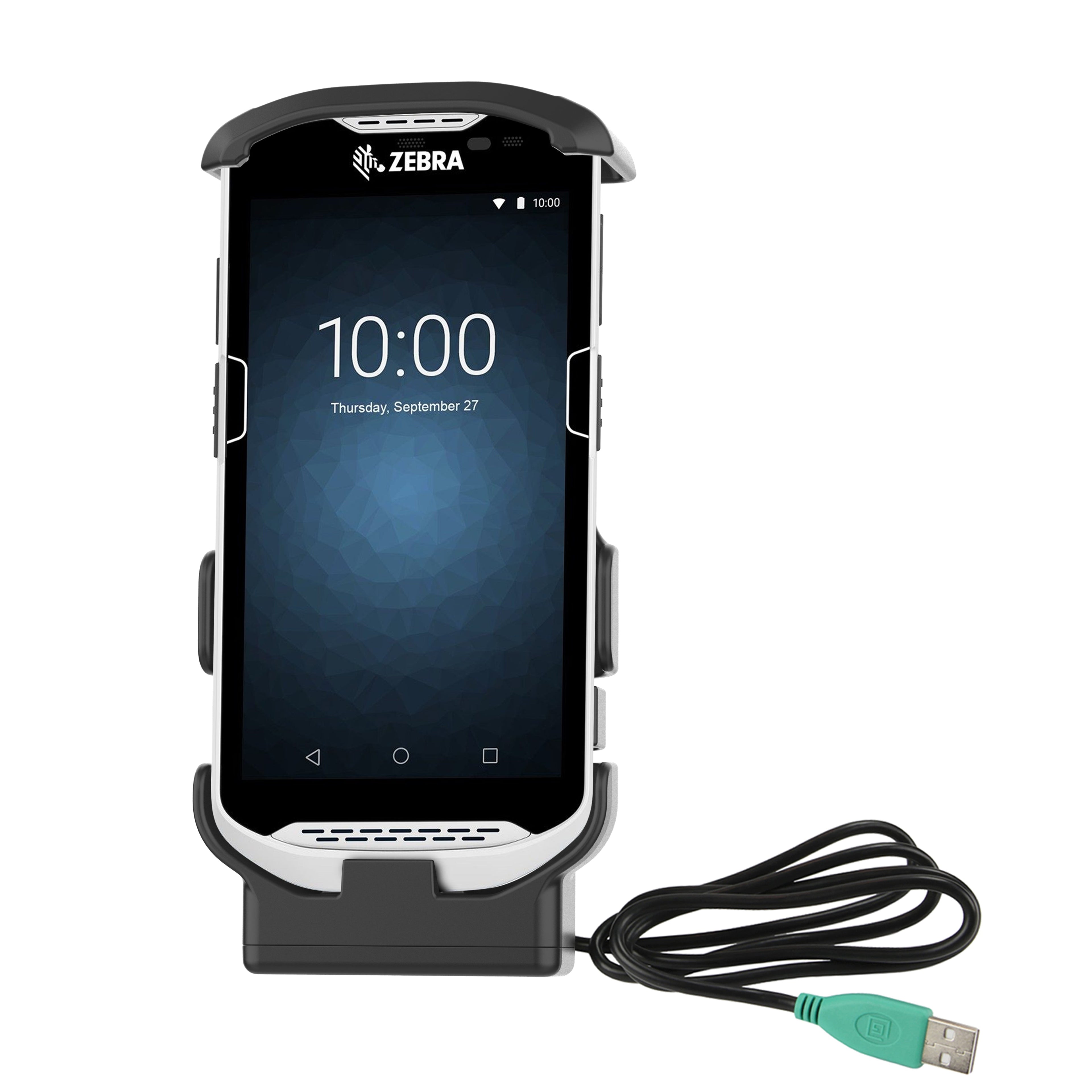 RAM-HOL-ZE6U:RAM-HOL-ZE6U_1:RAM® Form-Fit Powered Dock for Zebra TC51, 52, 56 & 57