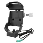 RAM-HOL-ZE7LU:RAM-HOL-ZE7LU_1:RAM® Key-Locking Form-Fit Powered Dock for Zebra TC70, 72, 75 & 77