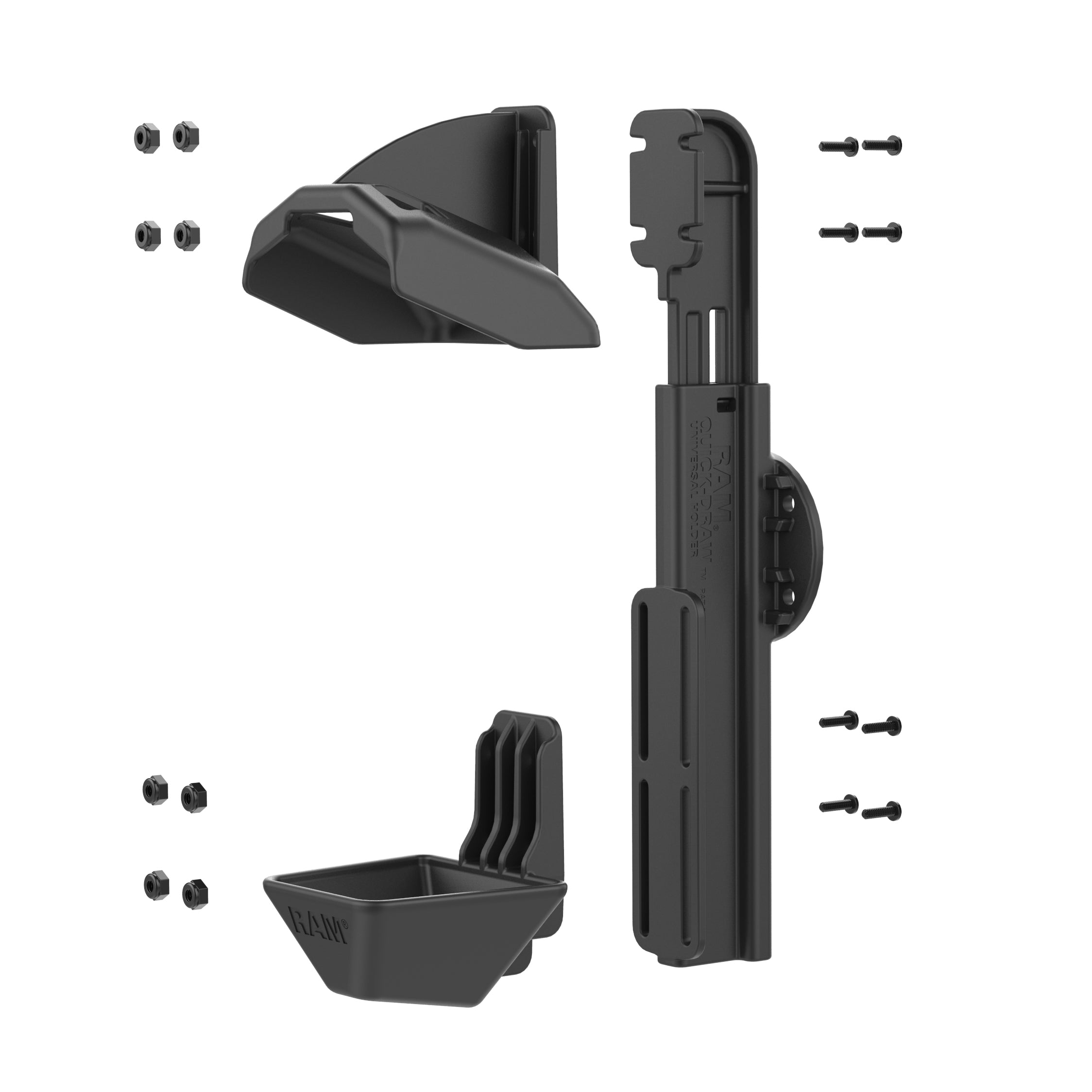 RAM-HOL-ZE9U:RAM-HOL-ZE9U_1:RAM® Quick-Draw™ Form-Fit Holder for Zebra TC8000/8300