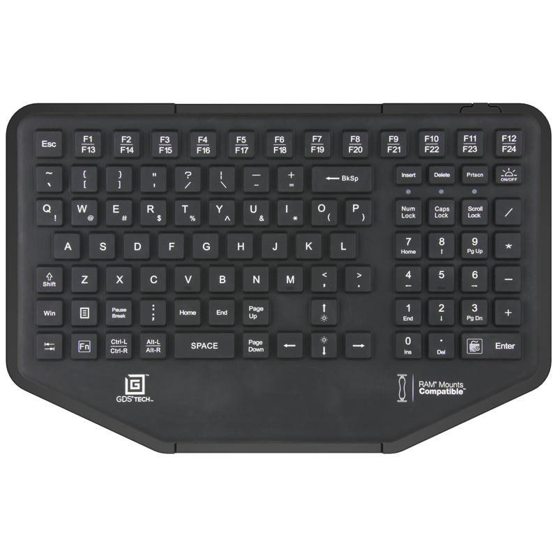RAM-KB4-USB:RAM-KB4-USB_1:GDS® Keyboard™ with 10-Key Numeric Pad