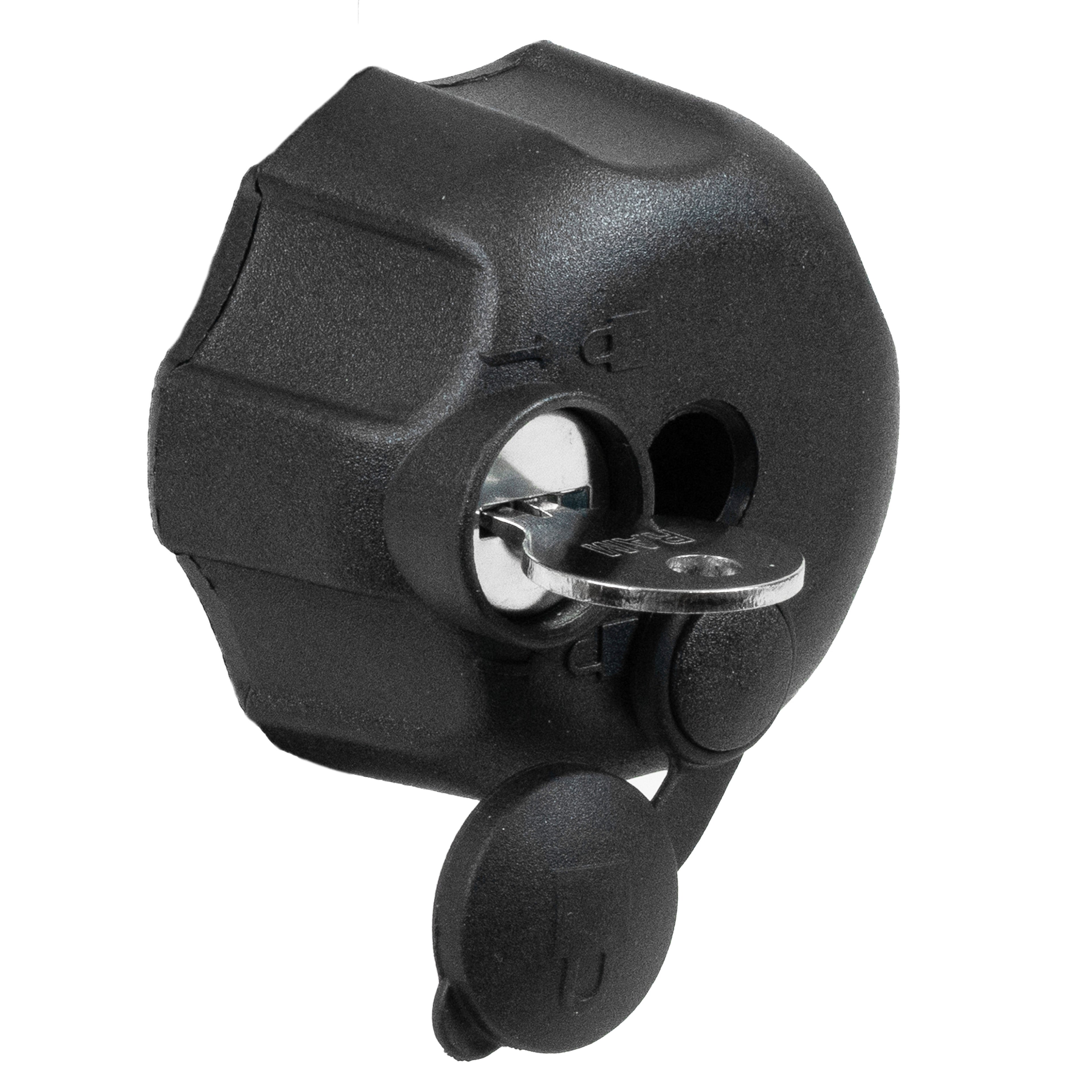 RAM-KNOB3LU:RAM-KNOB3LU_1:RAM® Key Lock Knob with Brass Insert for B Size Socket Arms