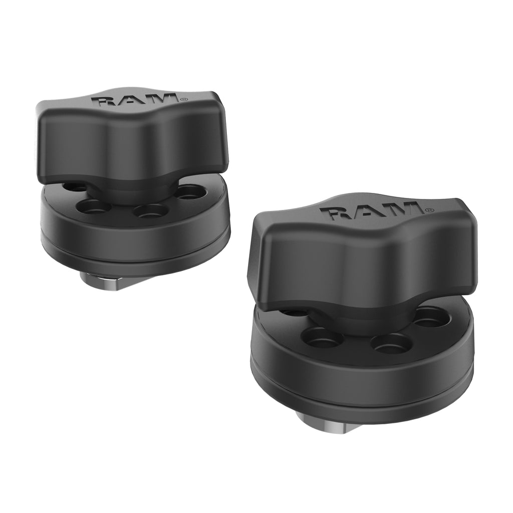 RAM-KNOB3T-2U:RAM-KNOB3T-2U_1:RAM® Knob & Track Accessory Adapters (2 Pack)