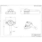 RAM-KNOB9HU:RAM-KNOB9HU_1:RAM® Hi-Torq™ Wrench for D Size Socket Arms