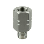 RAM-M10125-M1015:RAM-M10125-M1015_1:RAM® Female M10-1.25 to Male M10-1.5 Thread Adapter - 20mm Long