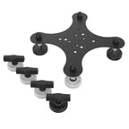 RAM-MAG48-4S-PIV1U:RAM-MAG48-4S-PIV1U_1:RAM® Tough-Mag™ 48MM 4-Point Pivoting Magnetic Mounting Base