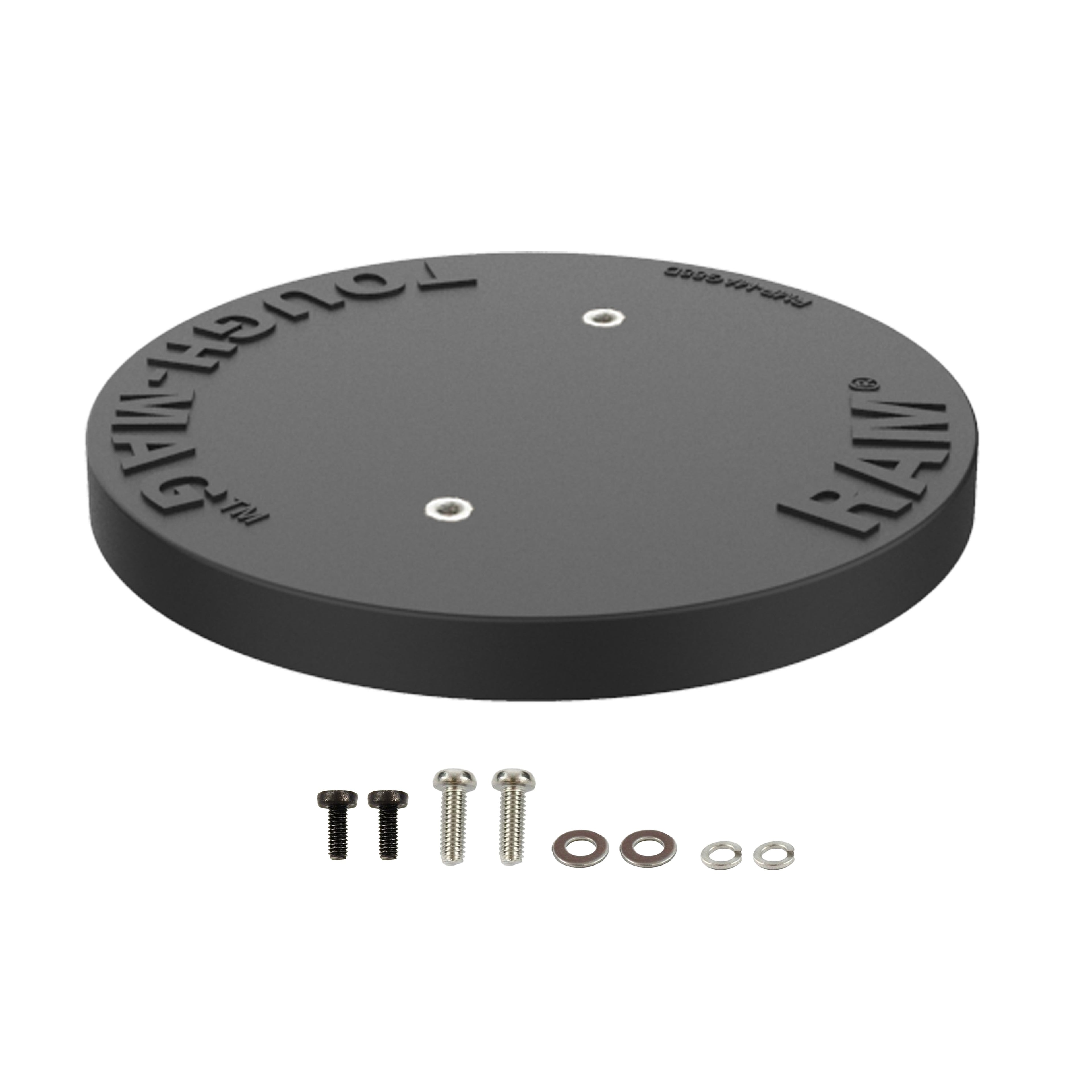 RAM-MAG88DU:RAM-MAG88DU_1:RAM® Tough-Mag™ 88MM Diameter Magnetic Adapter with 2-Hole AMPS Pattern