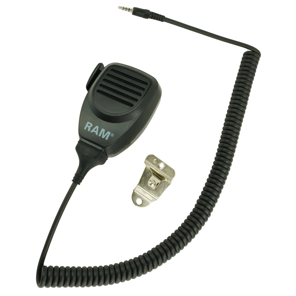 RAM-MIC-A01:RAM-MIC-A01_1:RAM® Microphone with Steel Mounting Clip