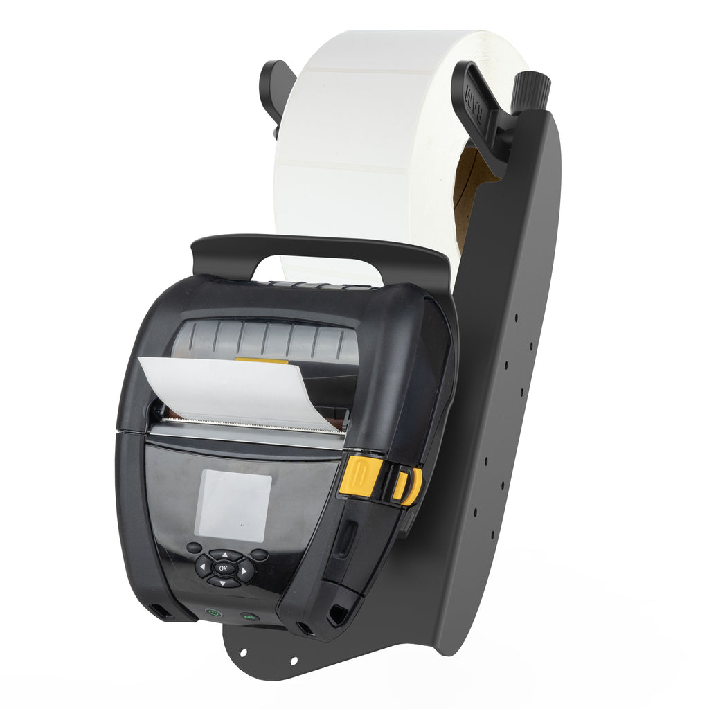 RAM-PM1-ZE31U:RAM-PM1-ZE31U_1:RAM® Printer Mount with Paper Feed for Zebra ZQ630 Series